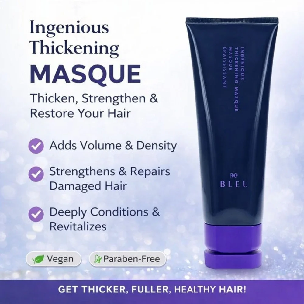 R+Co‎ Bleu Ingenious Thickening Masque 148 ml 5 oz Vintage Salon Hair Reviver